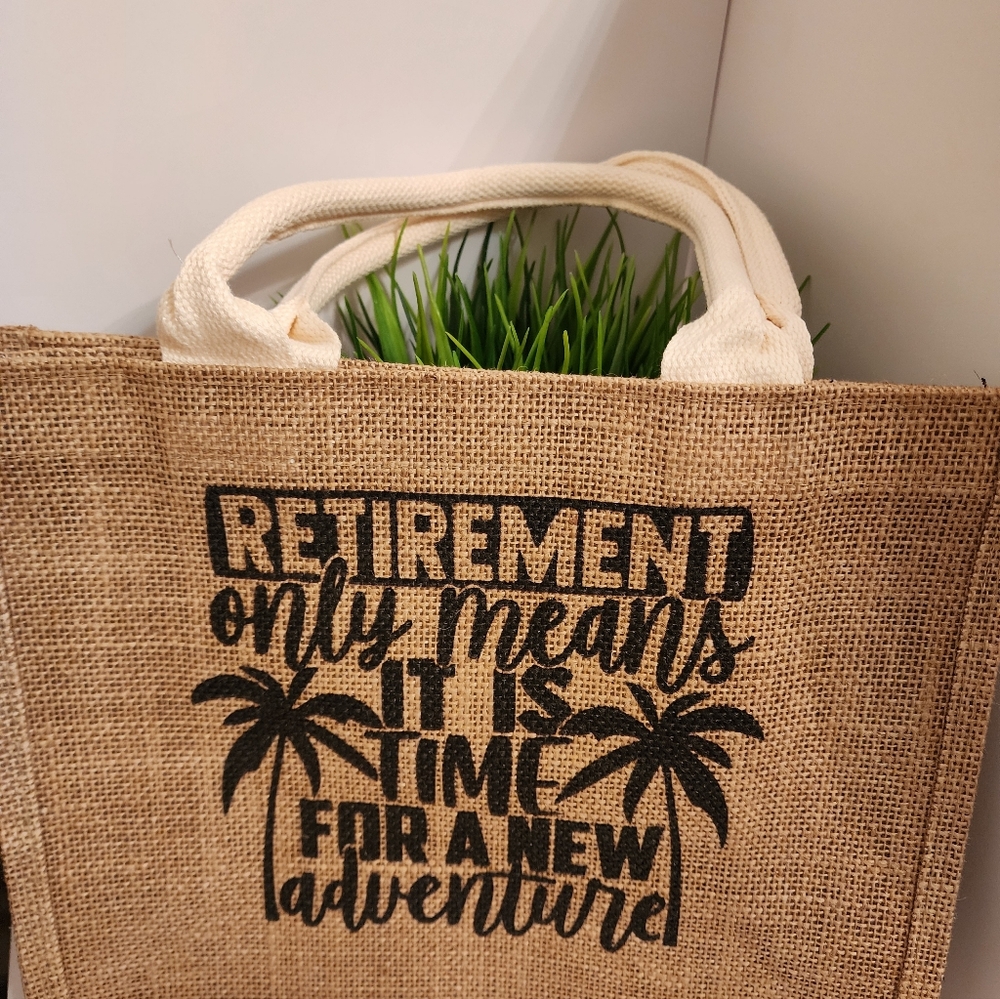 New Retirement Tote Bag